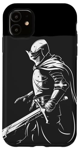 Hülle für iPhone 11 Cooles dunkles Ritter-Outfit für Mittelalter-Liebhaber von Cool Knight costume