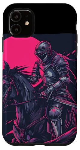 Hülle für iPhone 11 Ziemlich cooles Ritterpferd Outfit für mittelalterliche Jungs und Mädchen von Cool Knight with horse outfit