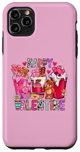 Hülle für iPhone 11 Pro Max Niedliches Design: Alles Gute zum Valentinstag! von Cool Love Shirts and Gifts for Valentine's Day