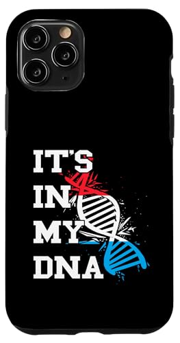 Letzebuerg It's In My DNA Molecule Luxemburgische Flagge Hülle für iPhone 11 Pro von Cool Luxembourgish Roots Luxembourg