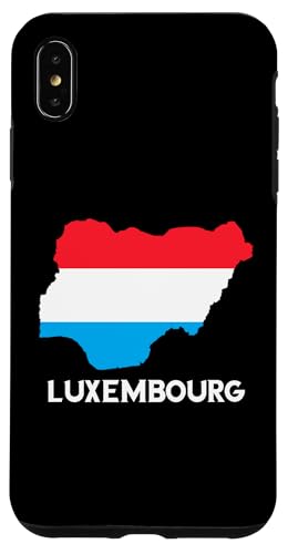 Luxemburgische Wurzeln Letzebuerg Luxemburg Flagge Karte Hülle für iPhone XS Max von Cool Luxembourgish Roots Luxembourg