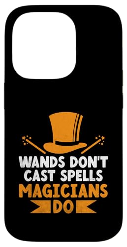 Zauberstäbe "Don't Cast Spells Magicians Do" Kostüm Hülle für iPhone 14 Pro von Cool Magician Gift for Magic Enthusiast