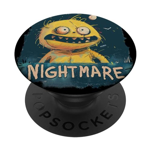 Lustiges Albtraum Monster Kostüm für Jungen und Mädchen PopSockets Klebender PopGrip von Cool Nightmare Outfit