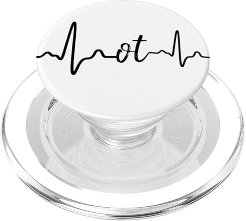 Cool OT Heartbeat, süße Ergotherapie PopSockets PopGrip für MagSafe von Cool Occupational Therapy