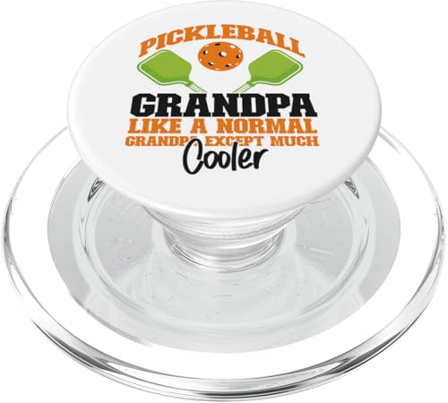 Pickleball Opa Pickleball Opa Like A Normal Grandpa PopSockets PopGrip für MagSafe von Cool Pickleball Player HS0