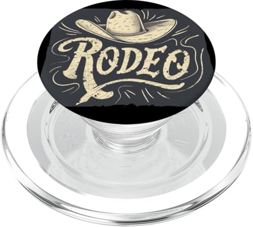 Cooler Rodeo mit Cowboyhut PopSockets PopGrip für MagSafe von Cool Rodeo Costume