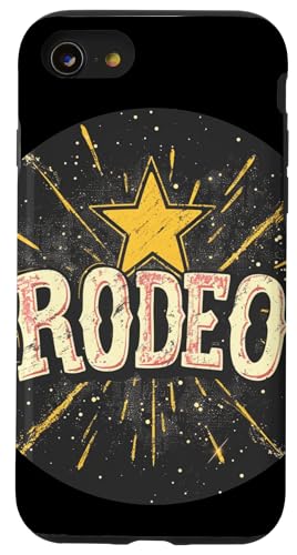 Hülle für iPhone SE (2020) / 7 / 8 Hübsches Rodeo-Logo von Cool Rodeo Costume