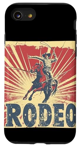 Hülle für iPhone SE (2020) / 7 / 8 Lustiges Rodeo-Outfit für Pferde und Kühe Liebhaber von Cool Rodeo Costume