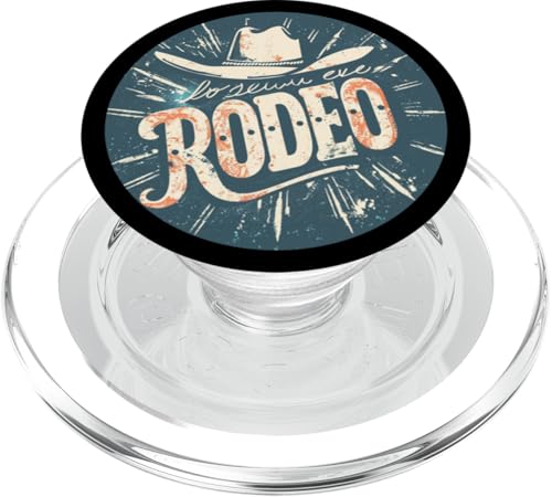 Lustiger Cowboyhut mit Rodeo Sport PopSockets PopGrip für MagSafe von Cool Rodeo Costume