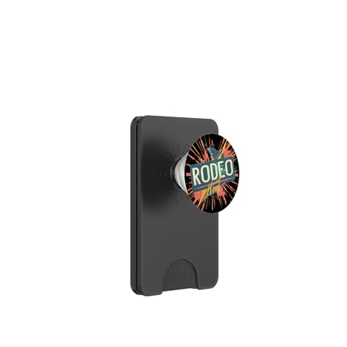 Rodeo Emblem Outfit für Jungen und Mädchen PopSockets PopWallet für MagSafe von Cool Rodeo Costume