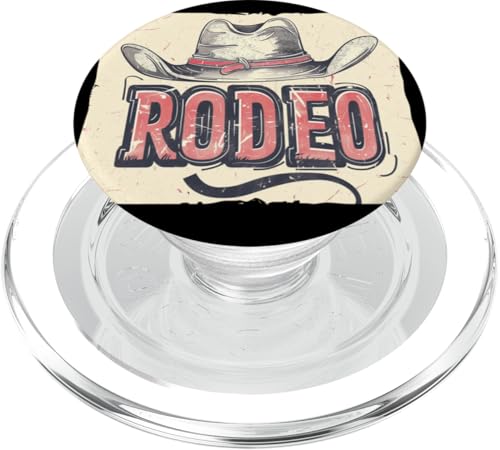 Schöner Cowboyhut für Rodeo-Outfit PopSockets PopGrip für MagSafe von Cool Rodeo Costume