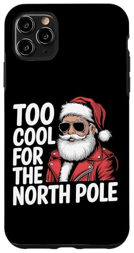 Hülle für iPhone 11 Pro Max Weihnachten Cool Santa Weihnachtsmann von Cool Santa Claus Weihnachtliches Design