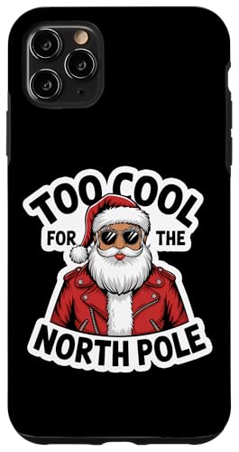 Hülle für iPhone 11 Pro Max Weihnachten Cool Santa Weihnachtsmann von Cool Santa Claus Weihnachtliches Design