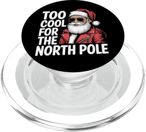 Weihnachten Cool Santa Weihnachtsmann PopSockets PopGrip für MagSafe von Cool Santa Claus Weihnachtliches Design