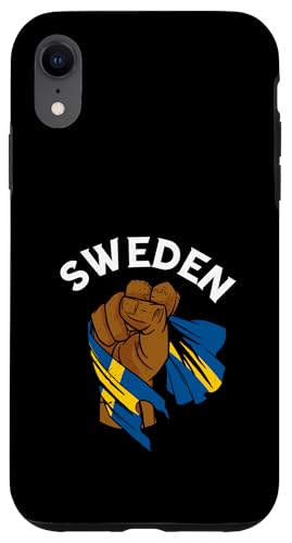 Schweden Flagge Sverige Swedish Roots Handfist Swedish Pride Hülle für iPhone XR von Cool Swedish Roots Sweden