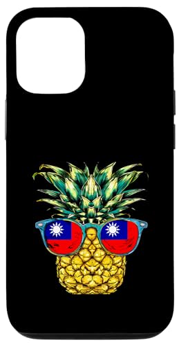 Taiwan-Flagge, Herz, Ananas, taiwanesische Wurzeln, taiwanesischer Stolz Hülle für iPhone 12/12 Pro von Cool Taiwanese Roots Taiwan