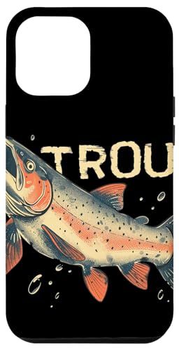 Hülle für iPhone 12 Pro Max Forelle mit schönen Farben Kostüm von Cool Trout Fish Outfit