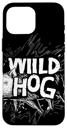 Hülle für iPhone 16 Pro Max Cooles Wildschwein für lustige Schweine- und Tierliebhaber von Cool Wild Hog Costume