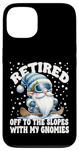 Hülle für iPhone 13 Funny Retirement Gnome With Snowboard For Men Retired Dad von Cool Winter Sports Gnome Gifts For Snowboarders