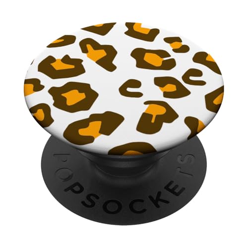 Gepard - Leopard PopSockets Klebender PopGrip von Cool and Awesome Leopard Designs