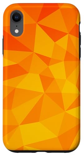 Hülle für iPhone XR Abstraktes Orange von Cool and awesome timeless Designs