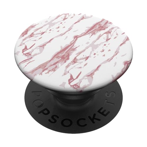 Schöne weiße und rote Farbe PopSockets Klebender PopGrip von Cool and awesome timeless Designs