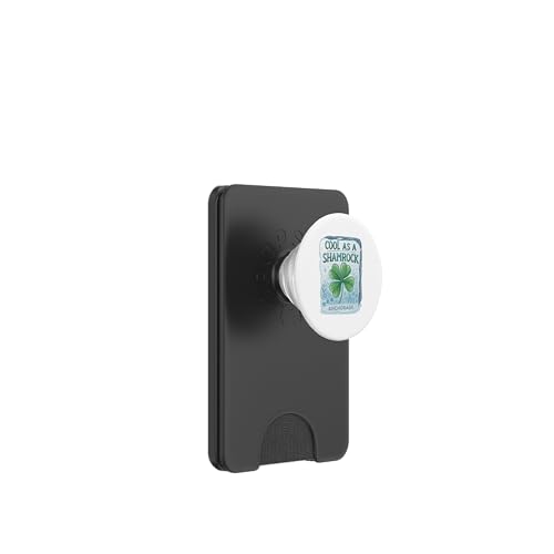 St. Patrick's DayPride for Alaskans - Proud Irish American PopSockets PopWallet für MagSafe von Cool as a Shamrock - Anchorage St. Patricks Day