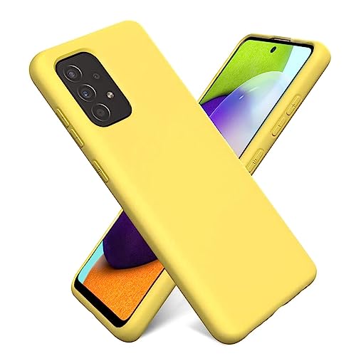 CoolGadget Schutzhülle TPU für Samsung Galaxy A72, Silikonhülle, stoßfest, Kratzfest, kabelloses Laden, weiche Innenseite, Gelb CoolGadget Schutzhülle TPU für Samsung Galaxy A72, Silikonhülle, stoßfest, Kratzfest, kabelloses Laden, weiche Innenseite, Gelb von CoolGadget