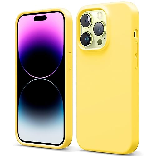 CoolGadget Schutzhülle TPU für iPhone 14 Pro, Silikonhülle, stoßfest, Kratzfest, kabelloses Laden, weiche Innenseite, Gelb CoolGadget Schutzhülle TPU für iPhone 14 Pro, Silikonhülle, stoßfest, Kratzfest, kabelloses Laden, weiche Innenseite, Gelb von CoolGadget