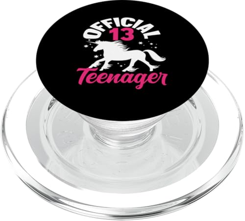 Official 13 Geburtstag Teenager Einhorn PopSockets PopGrip für MagSafe von Coole Geschenkideen für Teenager 13 Geburtstage