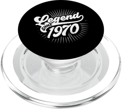 Legende Seit 1970 Männer Frauen 55 Geburtstag Vintage PopSockets PopGrip für MagSafe von Coole Legende Jahrgang Geburtstag Geschenkideen