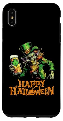 Hülle für iPhone XS Max Lustiges Halloween-Motiv Happy Halloween gruseliger Spaß von Coole Lustige Halloween Motive