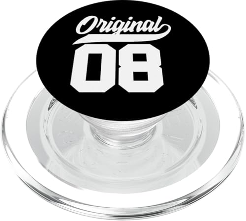 17.Geburtstag Geschenk Jungen Mädchen Original Jahrgang 2008 PopSockets PopGrip für MagSafe von Coole Original Jahrgang Geschenk Geburtstag Design