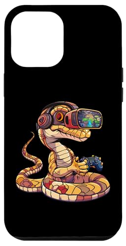 Hülle für iPhone 13 Pro Max Zockende Tiere- Schlange spielt Videospiele von Coole Tiere Die Zocken Und Videospiele Spielen