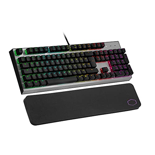 Cooler Master CK351 Gaming-Tastatur in voller Größe, rote Schalter, US-Layout - QWERTY von Cooler Master