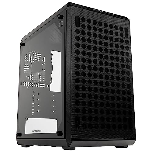 Cooler Master MasterBox Q300L V2 – mATX-Mini-Tower-Gehäuse, 1 x 120 mm vorinstallierter hinterer Lüfter, gehärtete Glasscheibe, sauberes Routing, mehrere Kühloptionen und USB 3.2 Gen 2x2 Typ-C 20 GB/s Cooler Master MasterBox Q300L V2 – mATX-Mini-Tower-Gehäuse, 1 x 120 mm vorinstallierter hinterer Lüfter, gehärtete Glasscheibe, sauberes Routing, mehrere Kühloptionen und USB 3.2 Gen 2x2 Typ-C 20 GB/s von Cooler Master