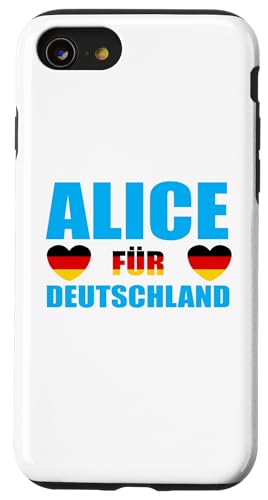 Hülle für iPhone SE (2020) / 7 / 8 Alice für Deutschland Bundeskanzler Weidel von Cooles Team Weidel 2025