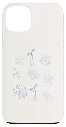 Hülle für iPhone 13 Coastal Grandma Coquette Blue Bows Aesthetic von Coquette Aesthetic Graphics