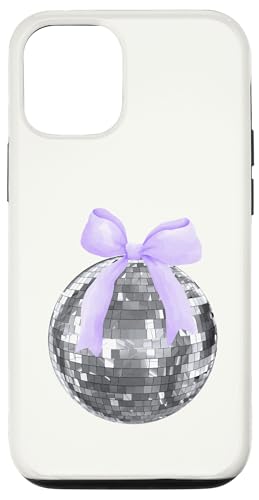 Hülle für iPhone 13 Pro Discokugel lila lila Schleife Kokette Girly Aesthetic von Coquette Aesthetic Graphics