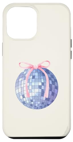 Hülle für iPhone 14 Pro Max Discokugel rosa Schleife Kokette Girly Aesthetic von Coquette Aesthetic Graphics