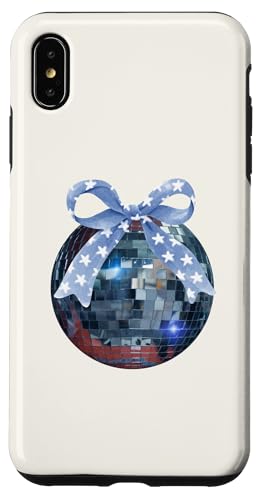 Hülle für iPhone XS Max Discokugel Kokette Blue Star Girly Aesthetic von Coquette Aesthetic Graphics