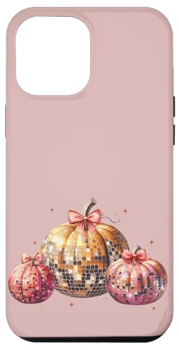 Hülle für iPhone 15 Pro Max Coquette Pumpkin Discokugel süßer rosa Kürbis für Herbstmädchen von Coquette Pumpkin Disco Ball