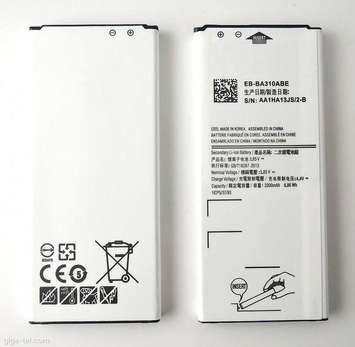 CoreParts MOBX-BAT-SMA320SL - Akku - Samsung - EB-BA310ABE - GH43-04562A - Lithium-Ion (Li-Ion) - 1700 mAh - 3,8 V (MOBX-BAT-SMA320SL) von CoreParts