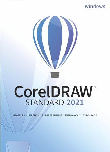 Corel CorelDRAW Standard 2021, 1 Gerät, Postzustellung von Corel