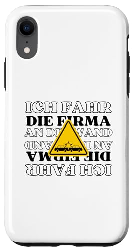 Hülle für iPhone XR Die Firma wird an die Wand gefahren | Lustiges Meme von Corez Memez