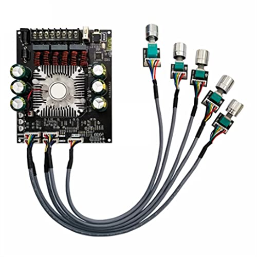 Corghd HT22 Kabeltyp Bluetooth Endstufe Modul Verstärker Board Endstufe Modul 2.1 Kanal Ton Subwoofer D AMP für Lautsprecher 160 W x 2 + 220 W von Corghd