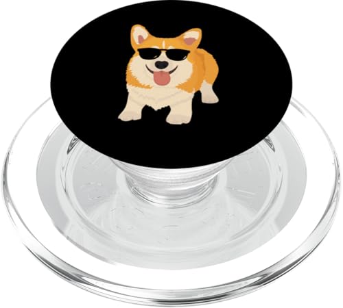 Corgi Funny Pet Corgi Hundeliebhaber PopSockets PopGrip für MagSafe von Corgi Dog Apparel