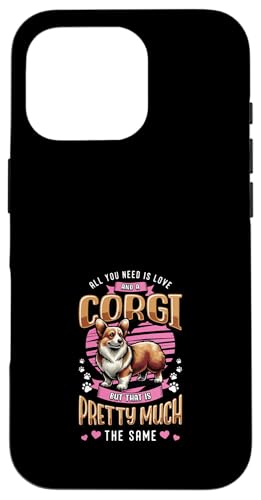 Hülle für iPhone 16 Pro Corgi Hunderasse Corgi von Corgi Dog Lover Designs