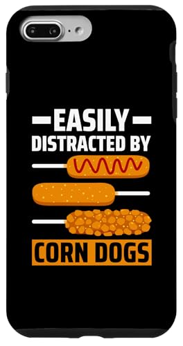 Hülle für iPhone 7 Plus/8 Plus Gebratener Mais Hund von Corn Dog Gifts for Fast Food Lovers