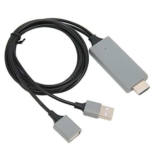 Cornesty HDTV-Kabeladapter, HD-Multimedia-Schnittstelle, Sync-Bildschirmanschluss für, TV-, Projektor (Schwarz) von Cornesty